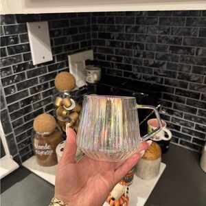 Starbucks Iridescent Glass Mug